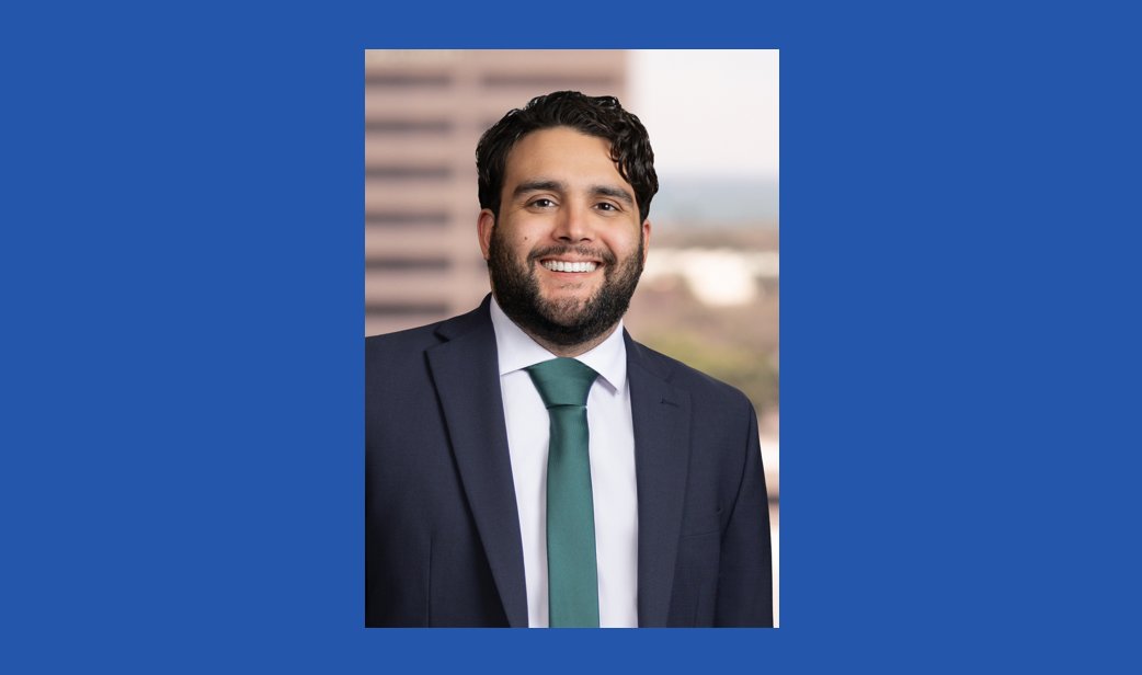 Justin J. Quintero; image courtesy of Shumaker.